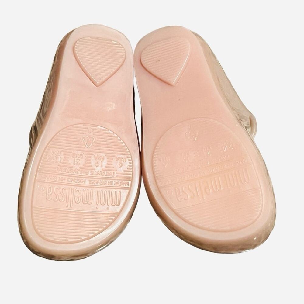 Vivienne Westwood Mini Melissa Ultragirl XI Baby Girl Shoe Pale Pink Size 6 - Picture 9 of 12